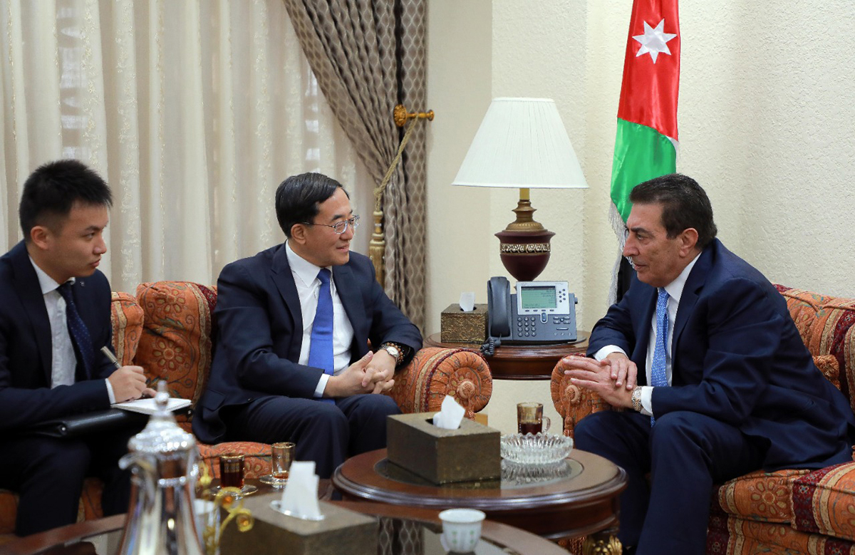 Tarawneh, Chinese envoy discuss parliamentary cooperation, coordination