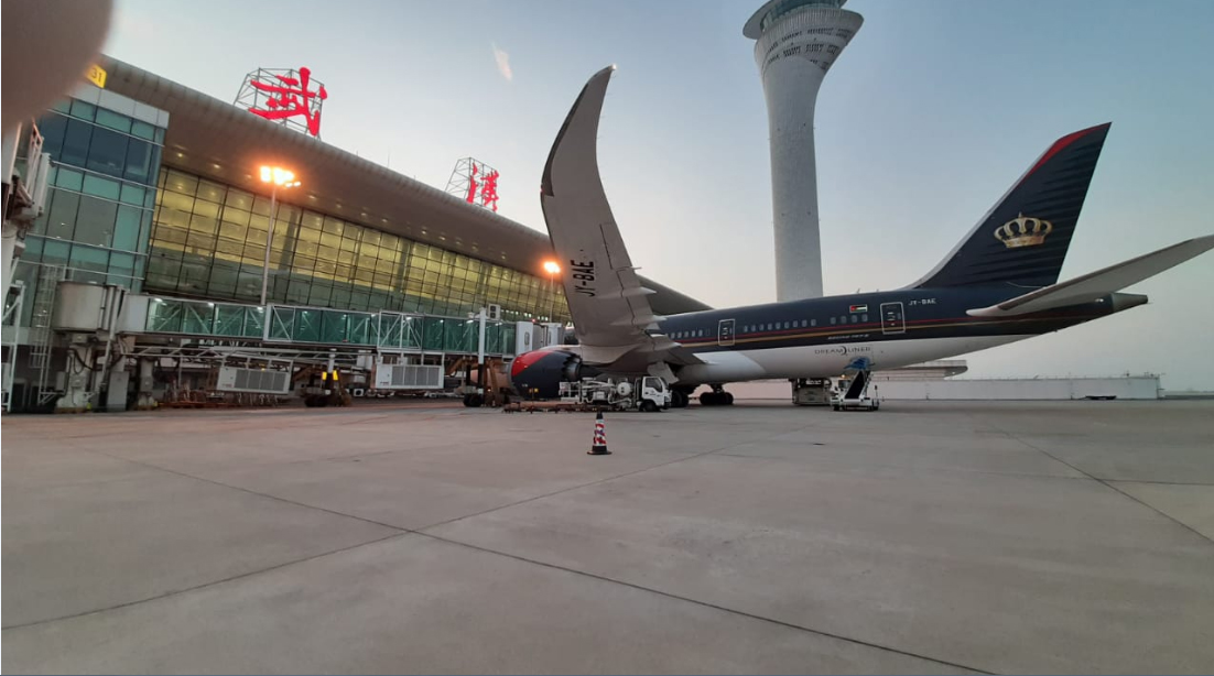 Plane bringing Jordanian students from Wuhan arrives in Amman
