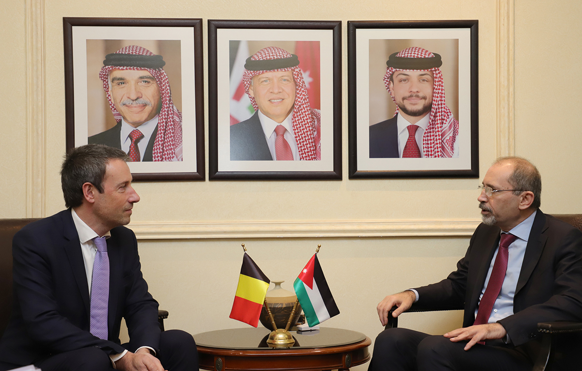 FM, Belgian counterpart discuss ties, Mideast issues