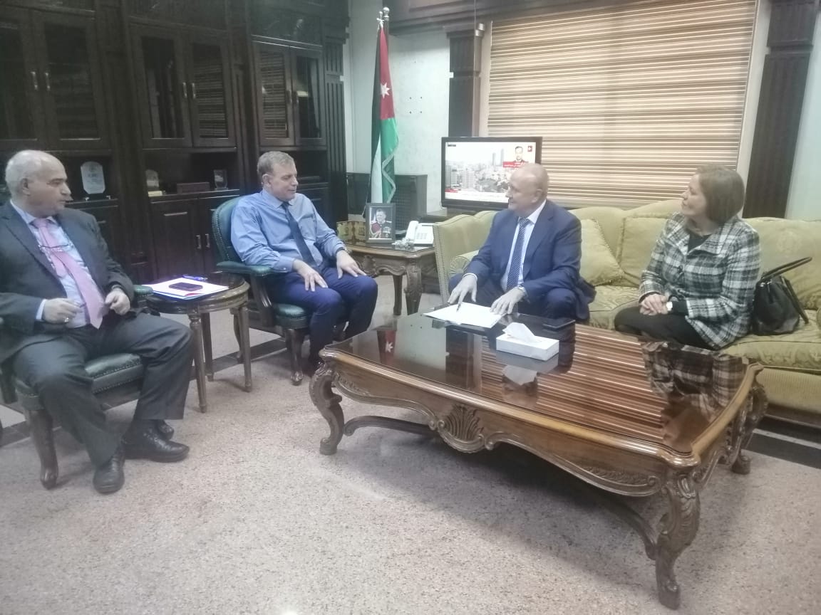 Health Minister, Jordanian-Russian Business Council VP discuss cooperation