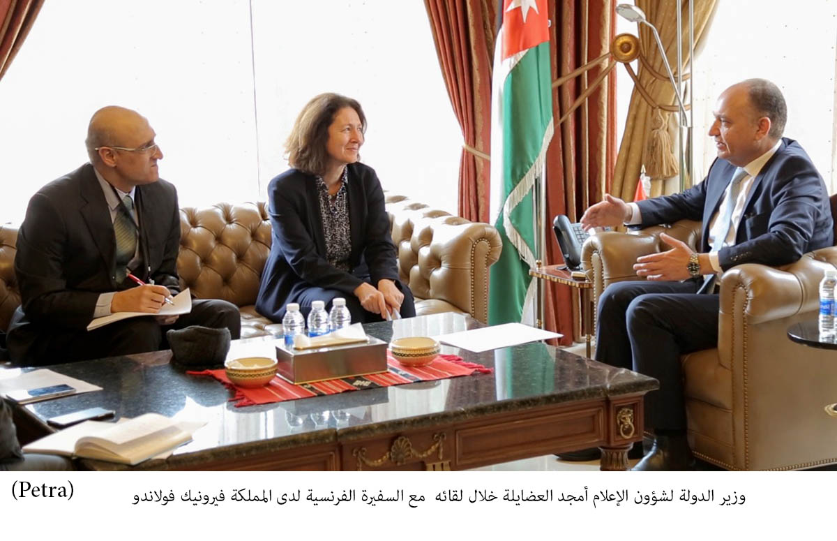 Adayleh, French Ambassador discuss joint cooperation