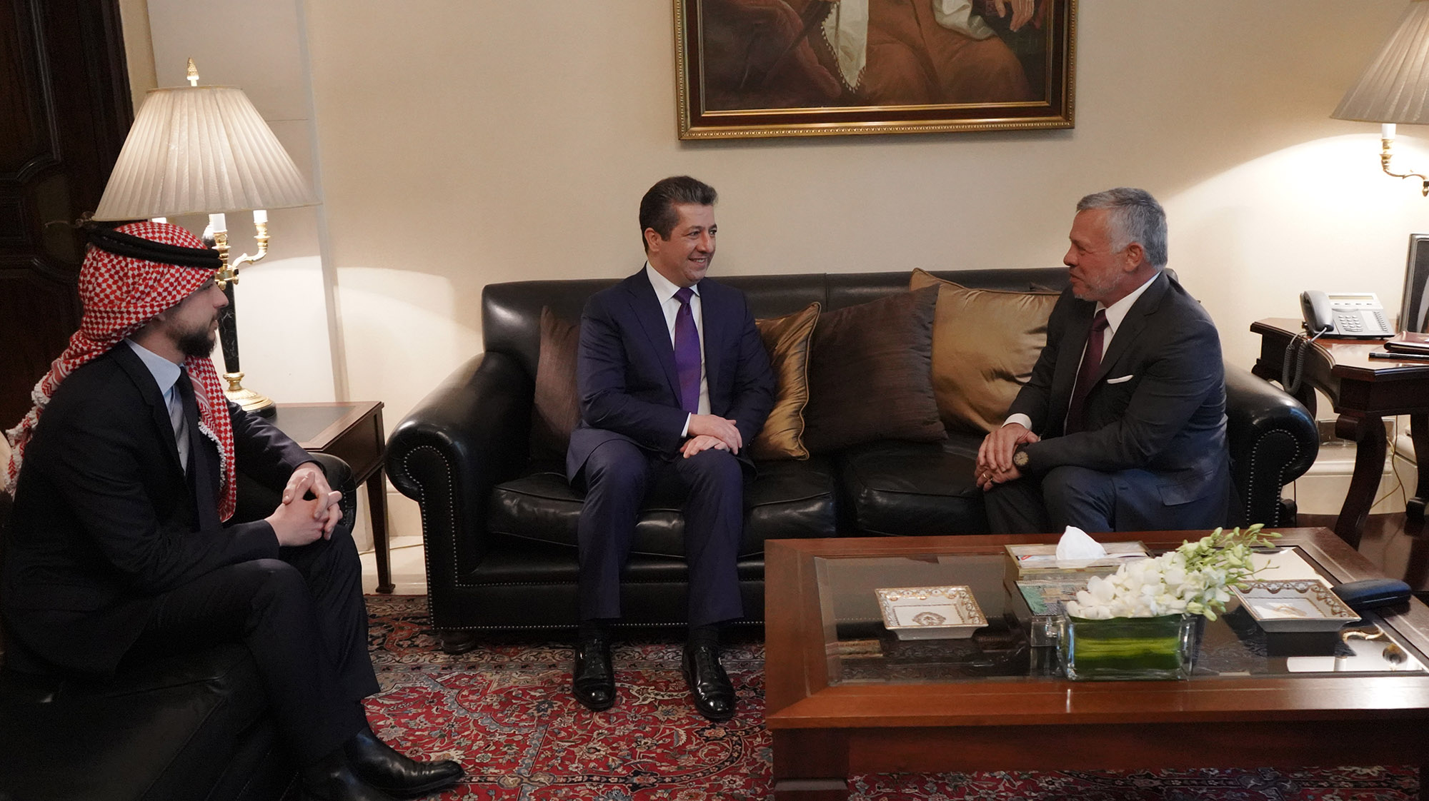 King receives PM of Iraq's Kurdistan Region