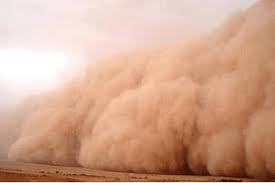 Dust storm, heavy rain expected today