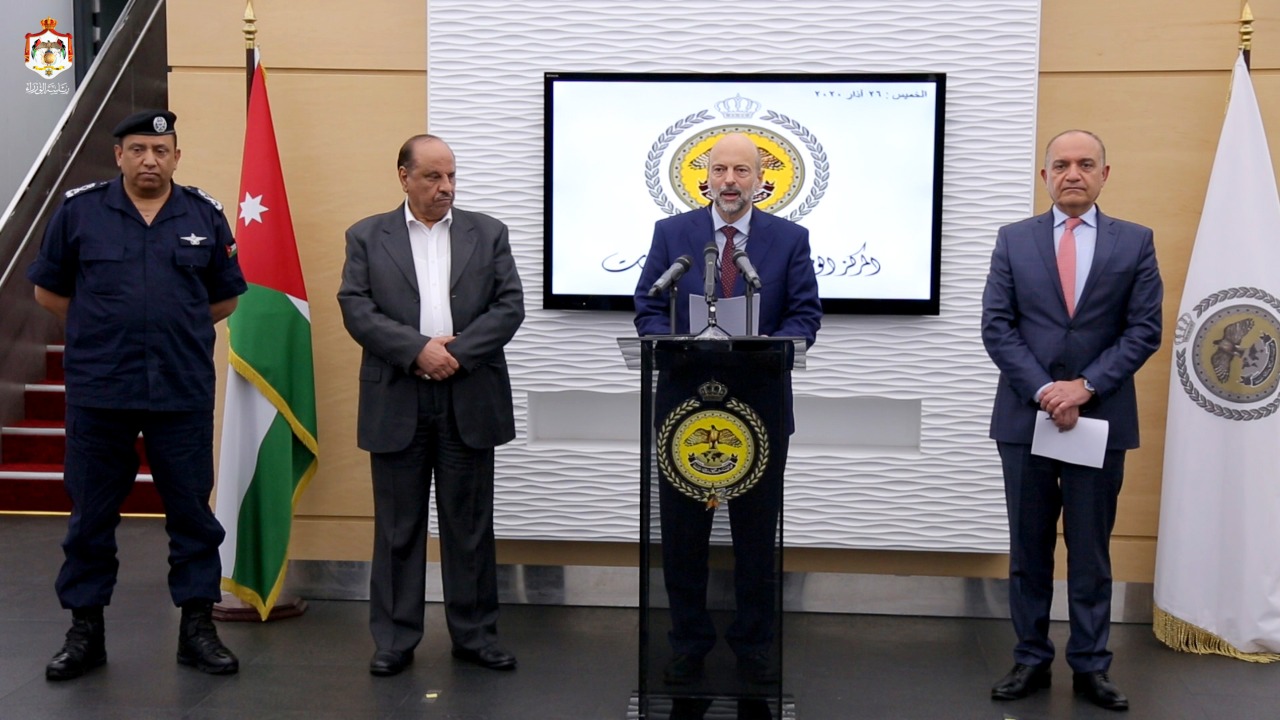 Razzaz issues Defense Order No. 3: financial penalties for curfew violators