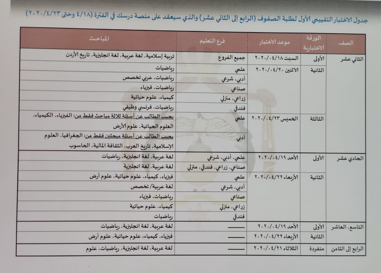 Education Ministry publishes assessment test link for schools students