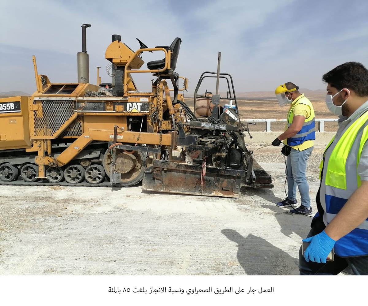 Desert Highway project 85% complete, says Ministry