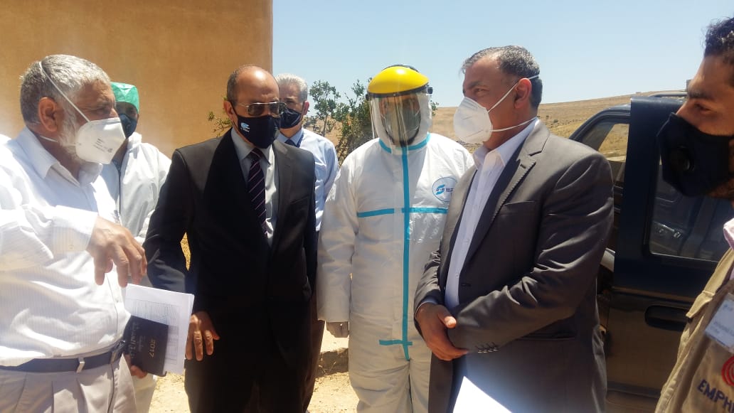 Health Minister visits Mafraq, says 140 people had direct contact with infected truck driver