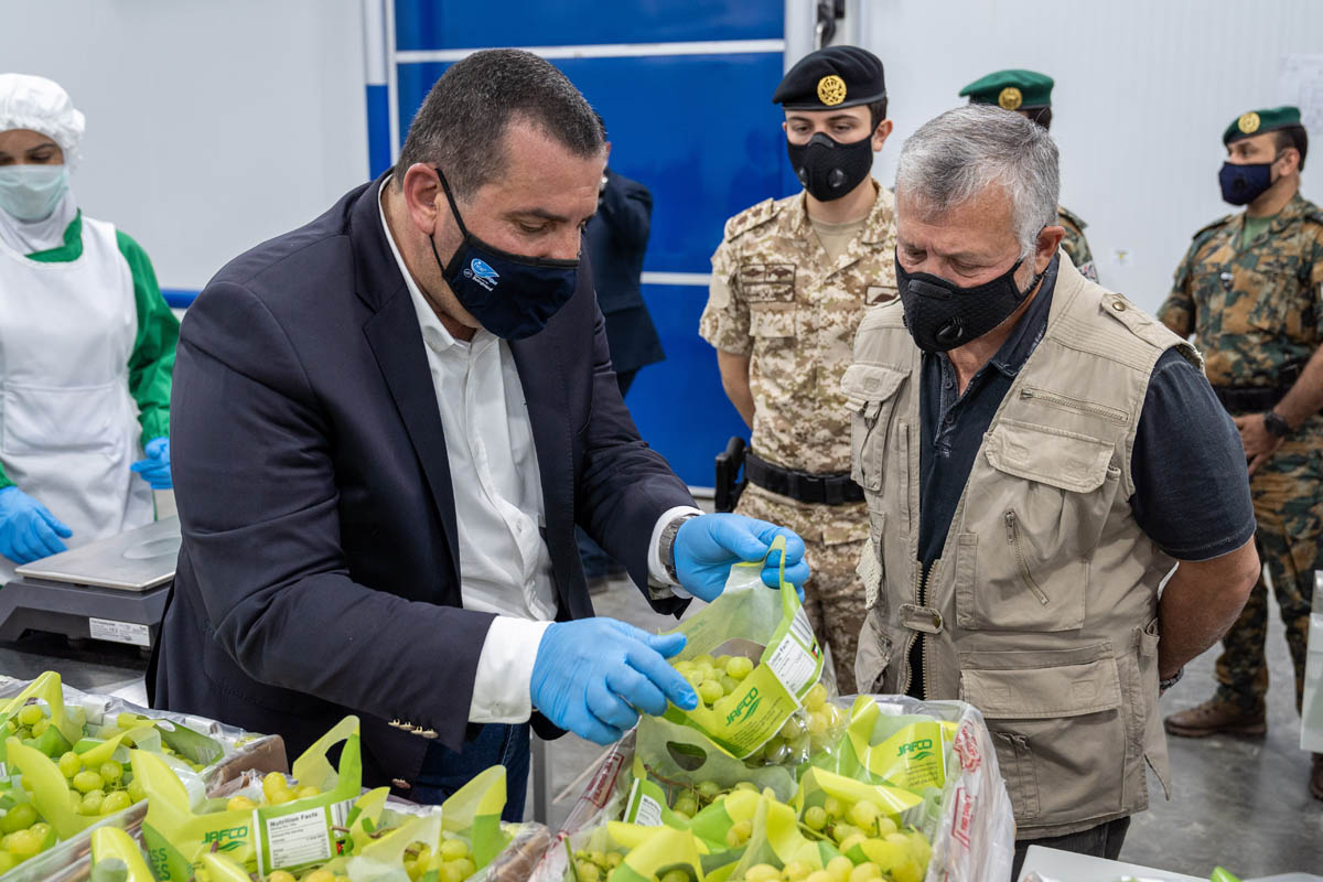 King calls for shifting to value-added agricultural products, targeting export markets