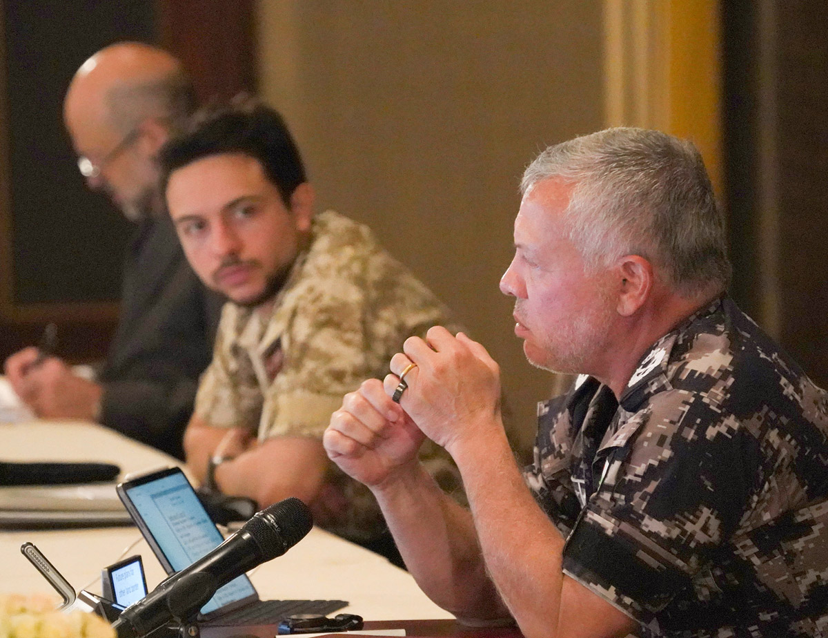 King urges strict health measures on all border crossings to prevent COVID-19 spread