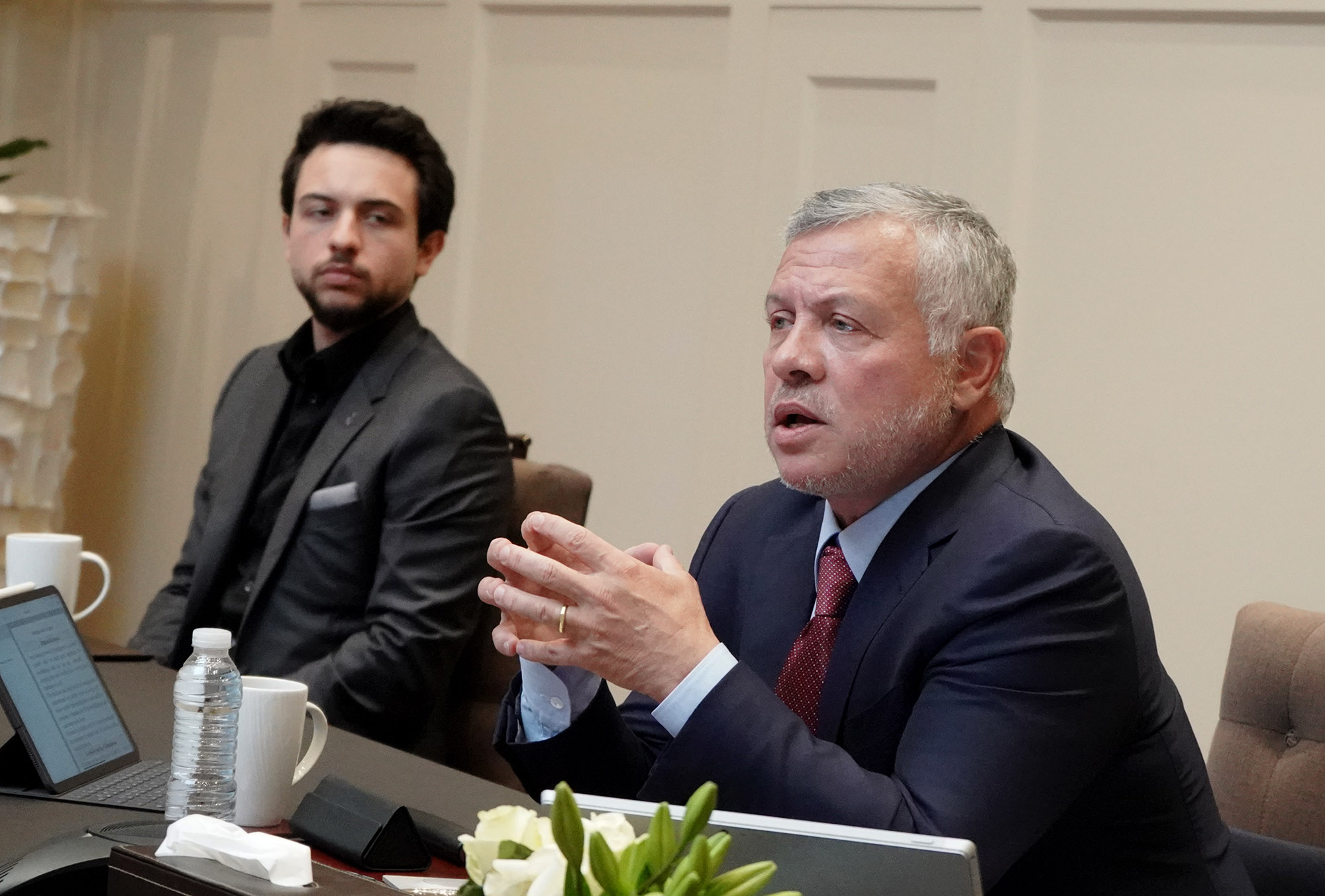 King discusses Jordan-US strategic ties, regional developments with Congressional leaders, committees