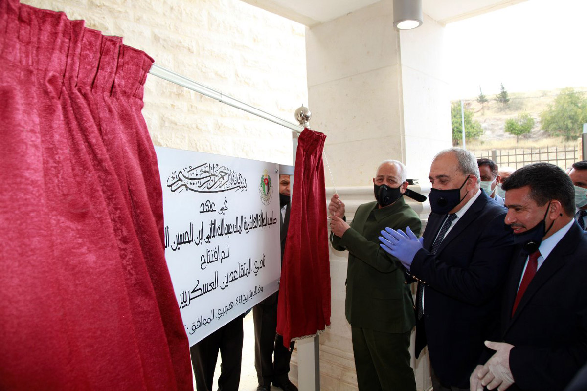 Royal Court Chief opens projects in Jerash