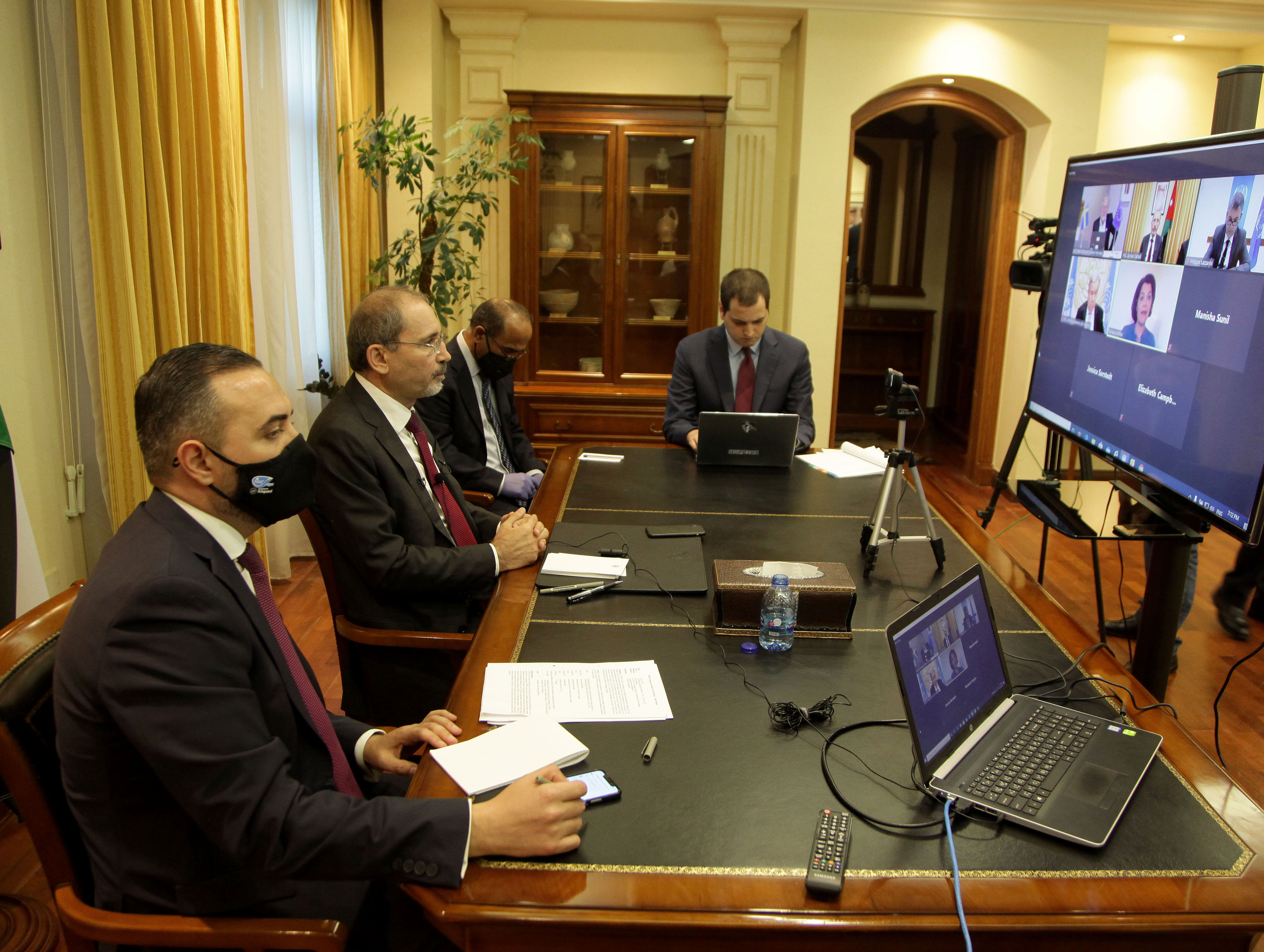 FM, Swedish Counterpart chair international conference to support UNRWA