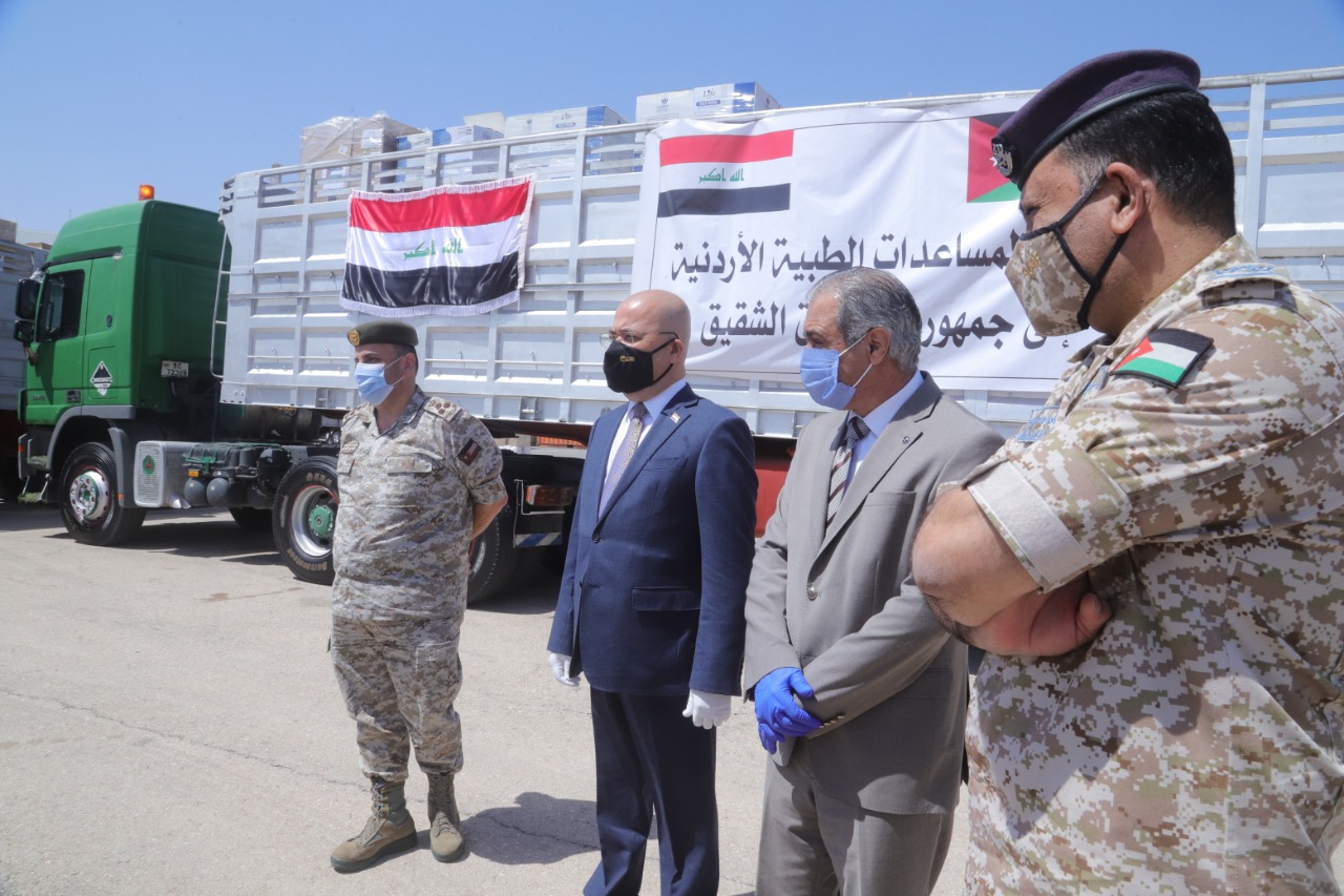 Jordan Armed Forces send medical aid to Iraq