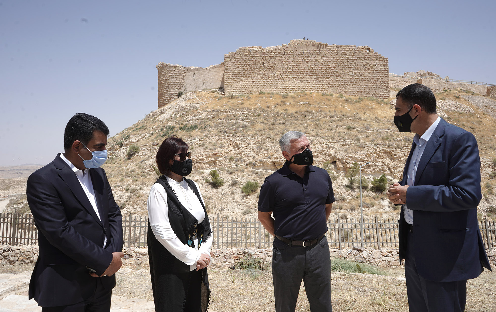 King visits Shobak, urges capitalising on its potential in tourism, agriculture, local production