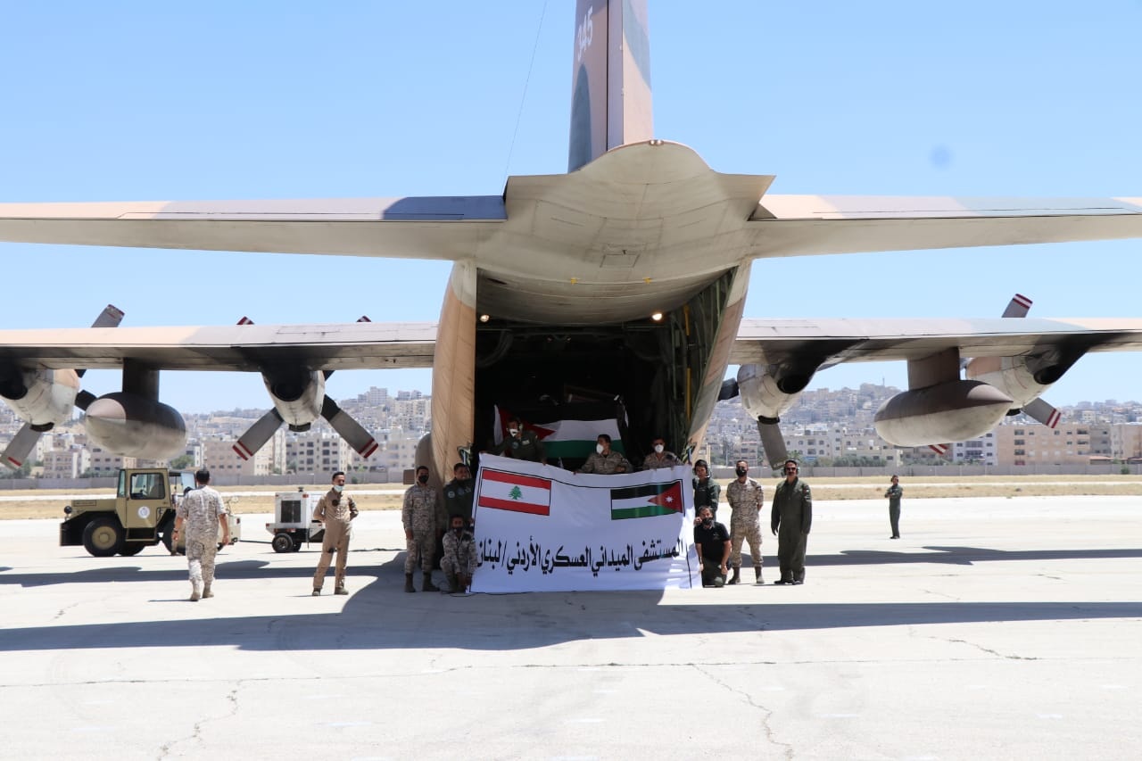 Jordanian field hospital arrives in Lebanon