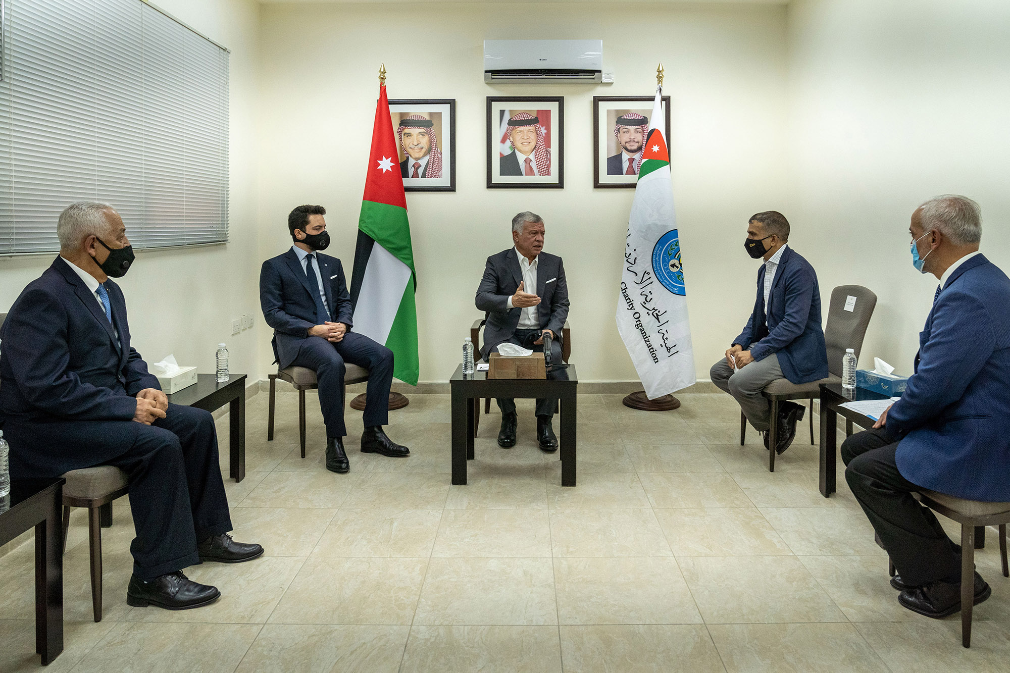 King visits JHCO’s Ghabawi warehouses, commends organisation’s COVID-19 response, international relief efforts