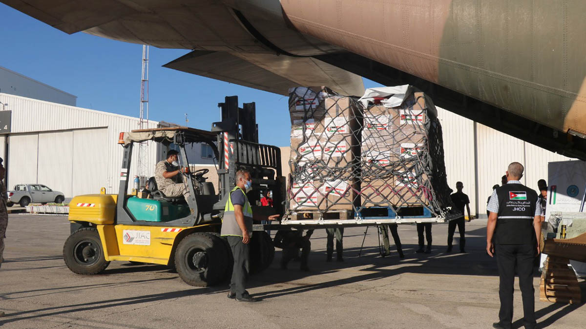 Third relief plane departs for Lebanon
