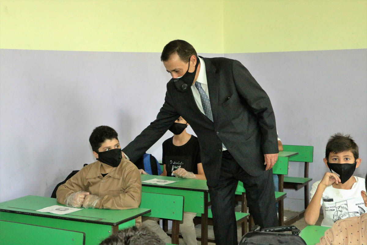 Schools reopen under strict health measures