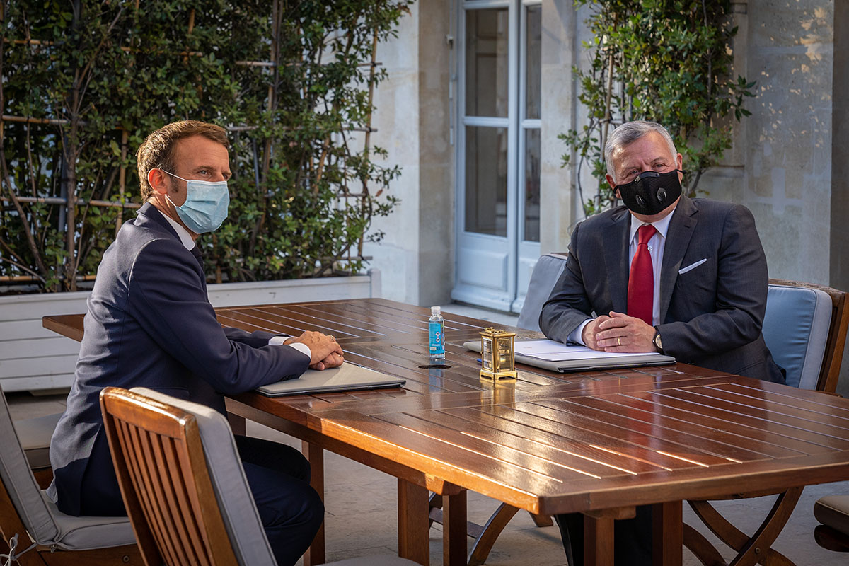 King, French president hold talks in Paris, reaffirm strong bilateral ties