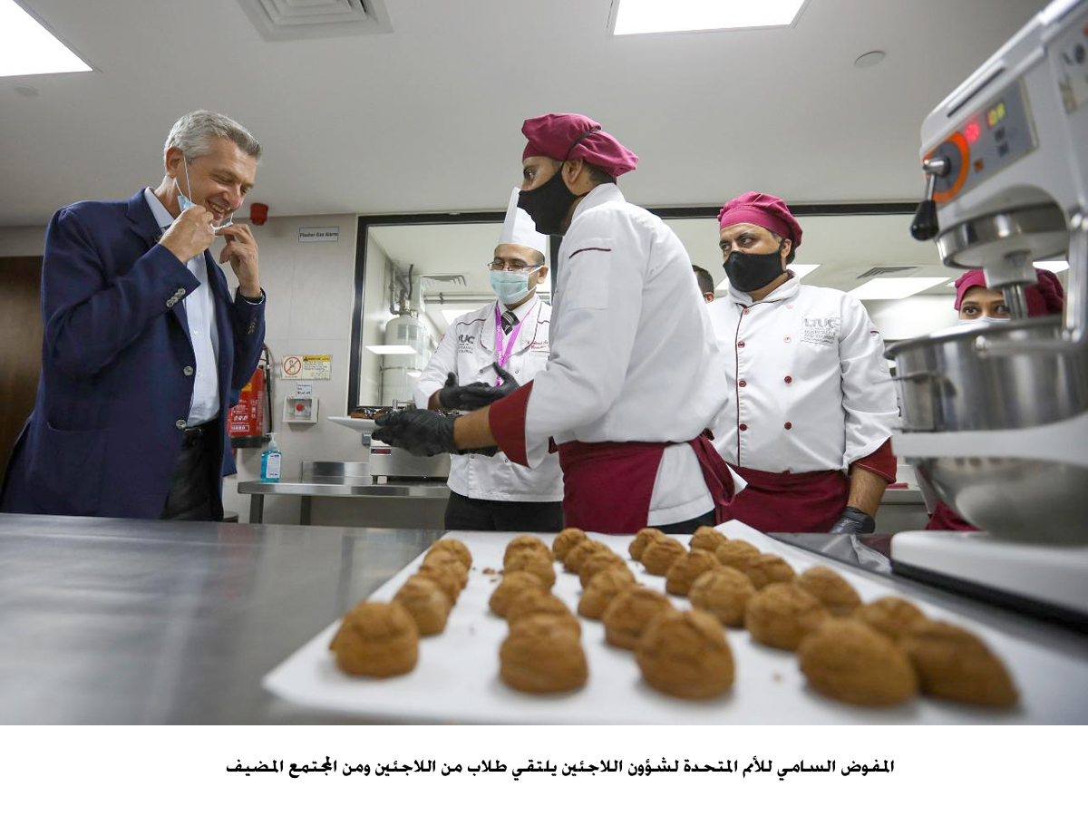 UN refugee chief concludes Jordan visit, urges solidarity amid COVID crisis