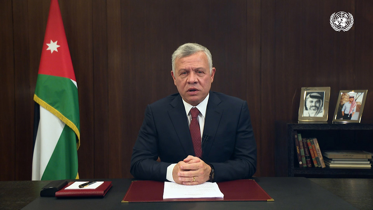 King delivers Jordan’s address at 75th UNGA session