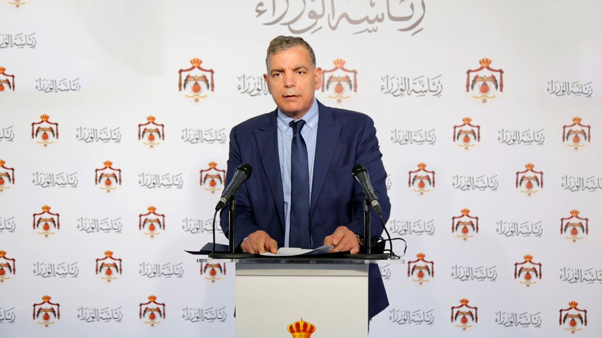 Jordan sees record 1765 local infections on Wednesday-MoH