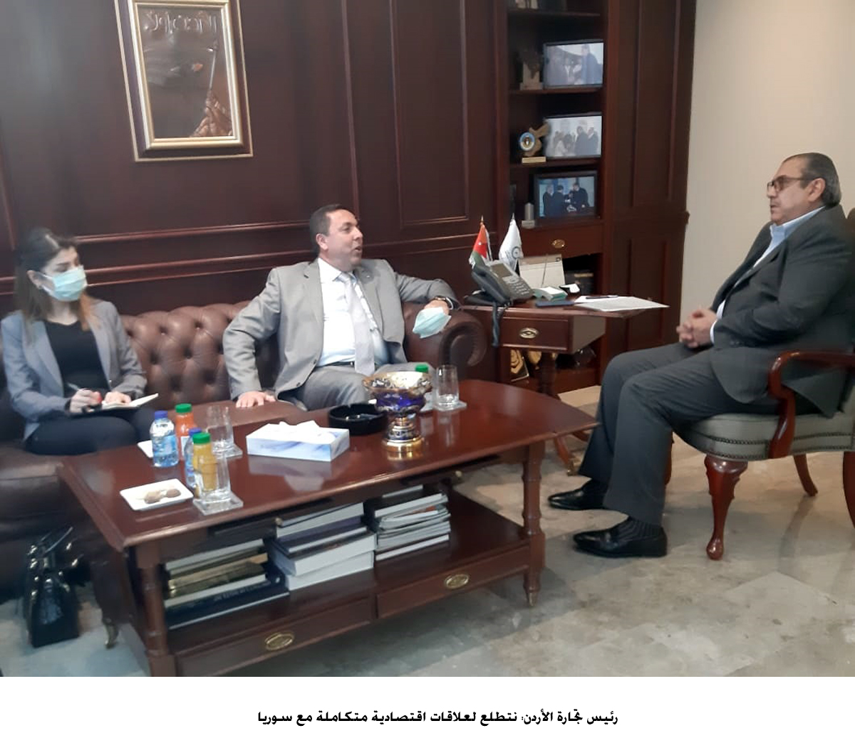 Jordan, Syria discuss economic ties