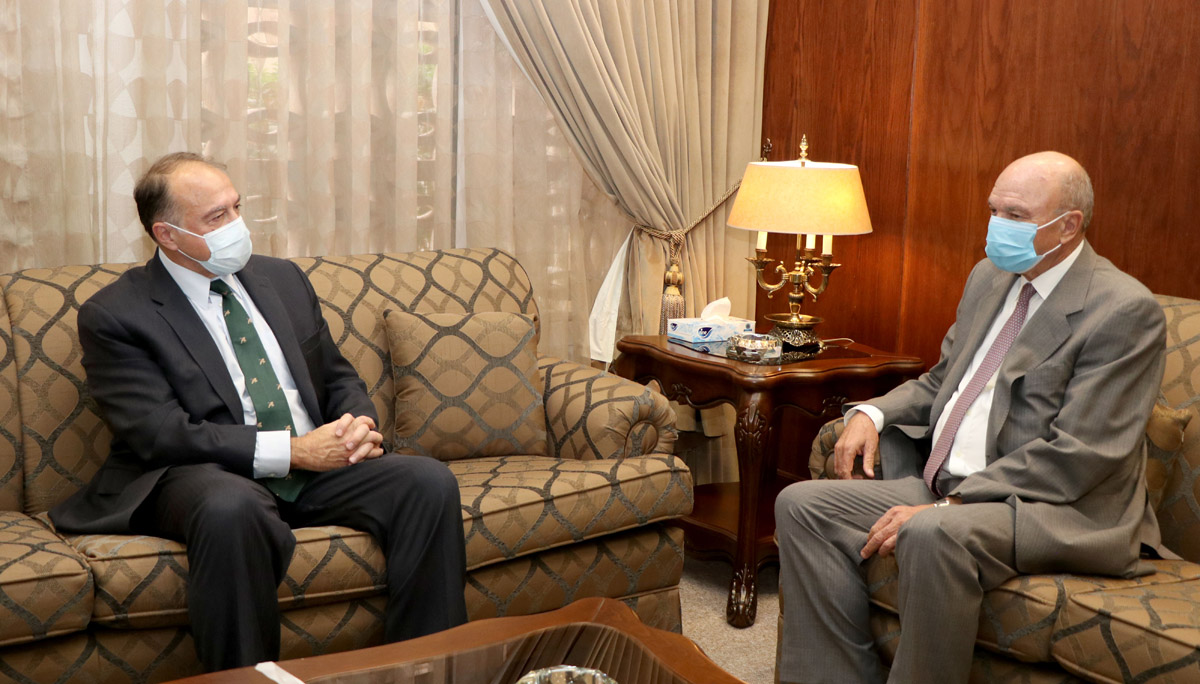 Senate president, US ambassador discuss ties, Mideast