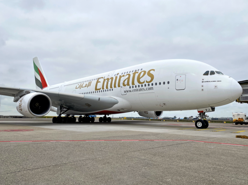 Emirates’ A380 superjumbo returns to Amman