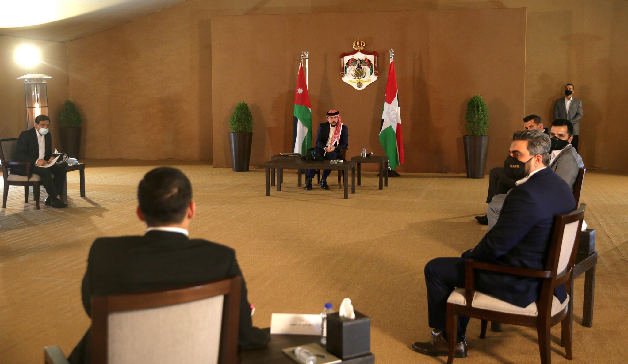 Crown Prince meets youth from governorates