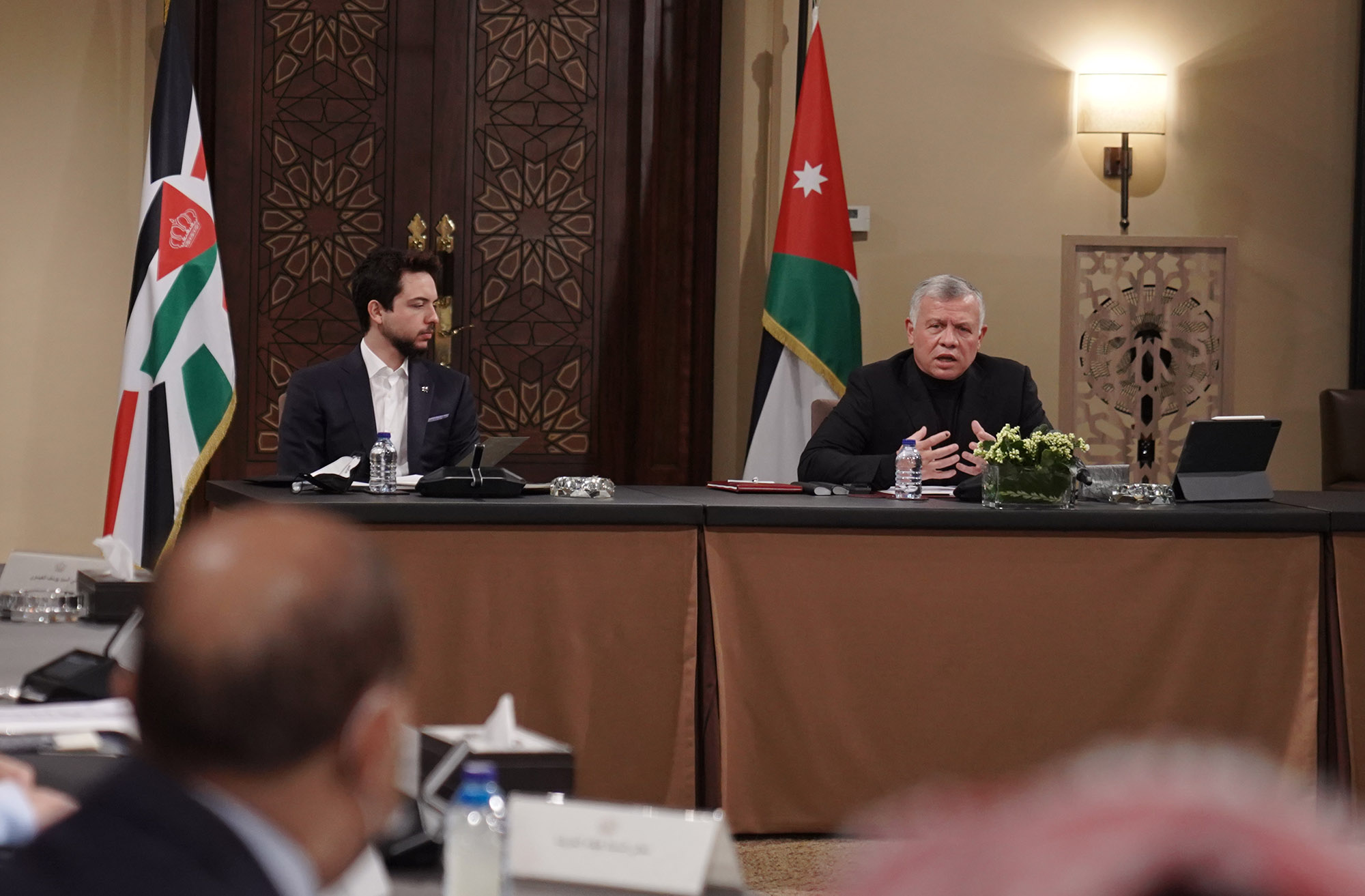 King urges public-private cooperation on vocational training