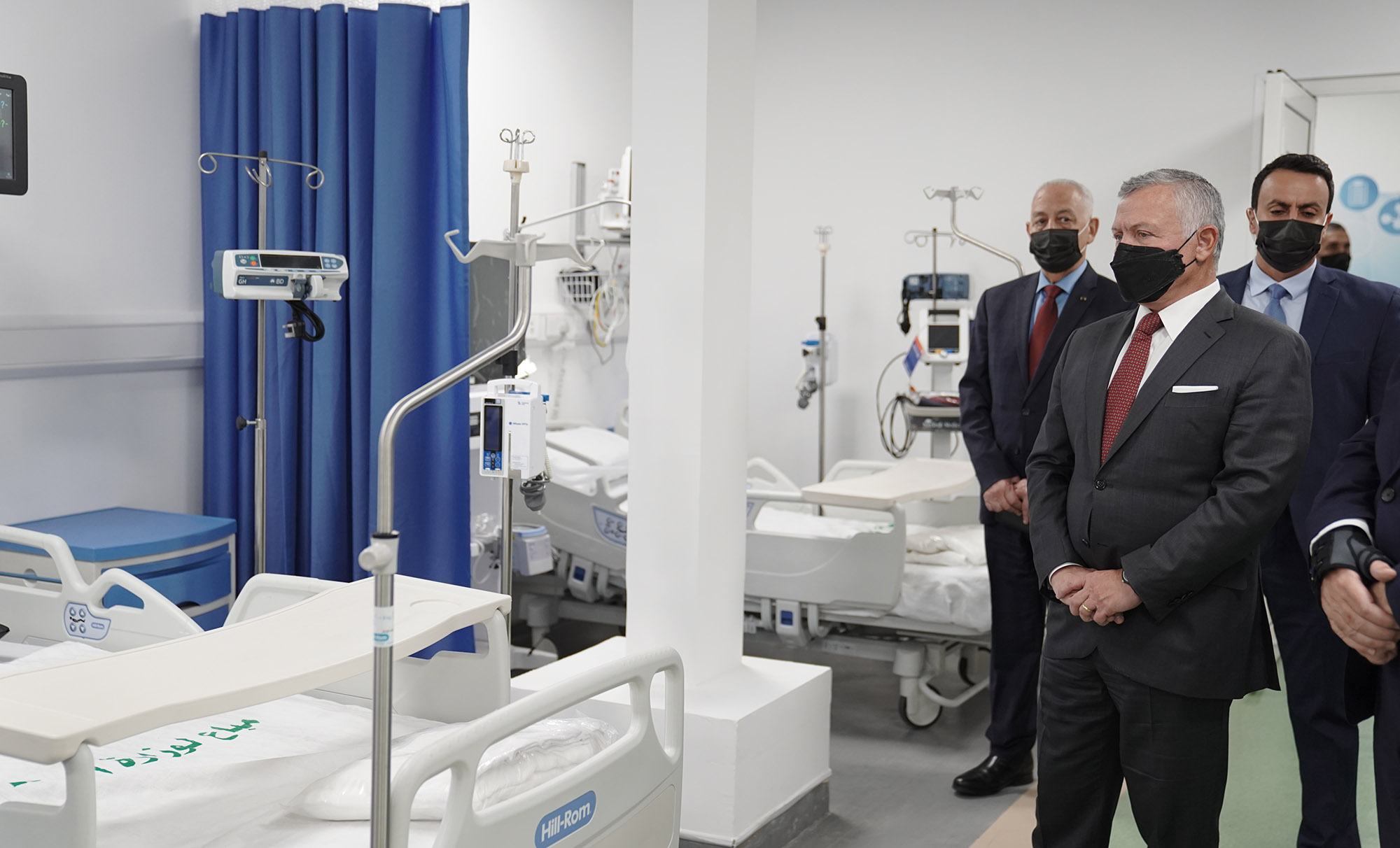 King inaugurates 408-bed Amman Field Hospital for COVID-19 patients