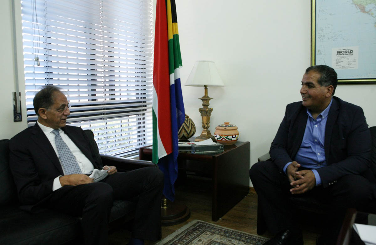 Ambassador of South Africa hails King's role in promoting peace