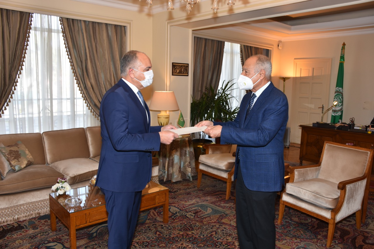 Adaileh presents credentials to Arab League as Jordan's permanent representative