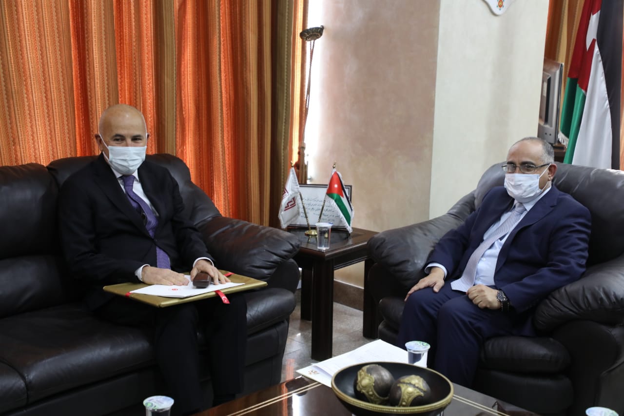 Culture Minister, Turkish envoy discuss organize joint activities on Jordan centennial