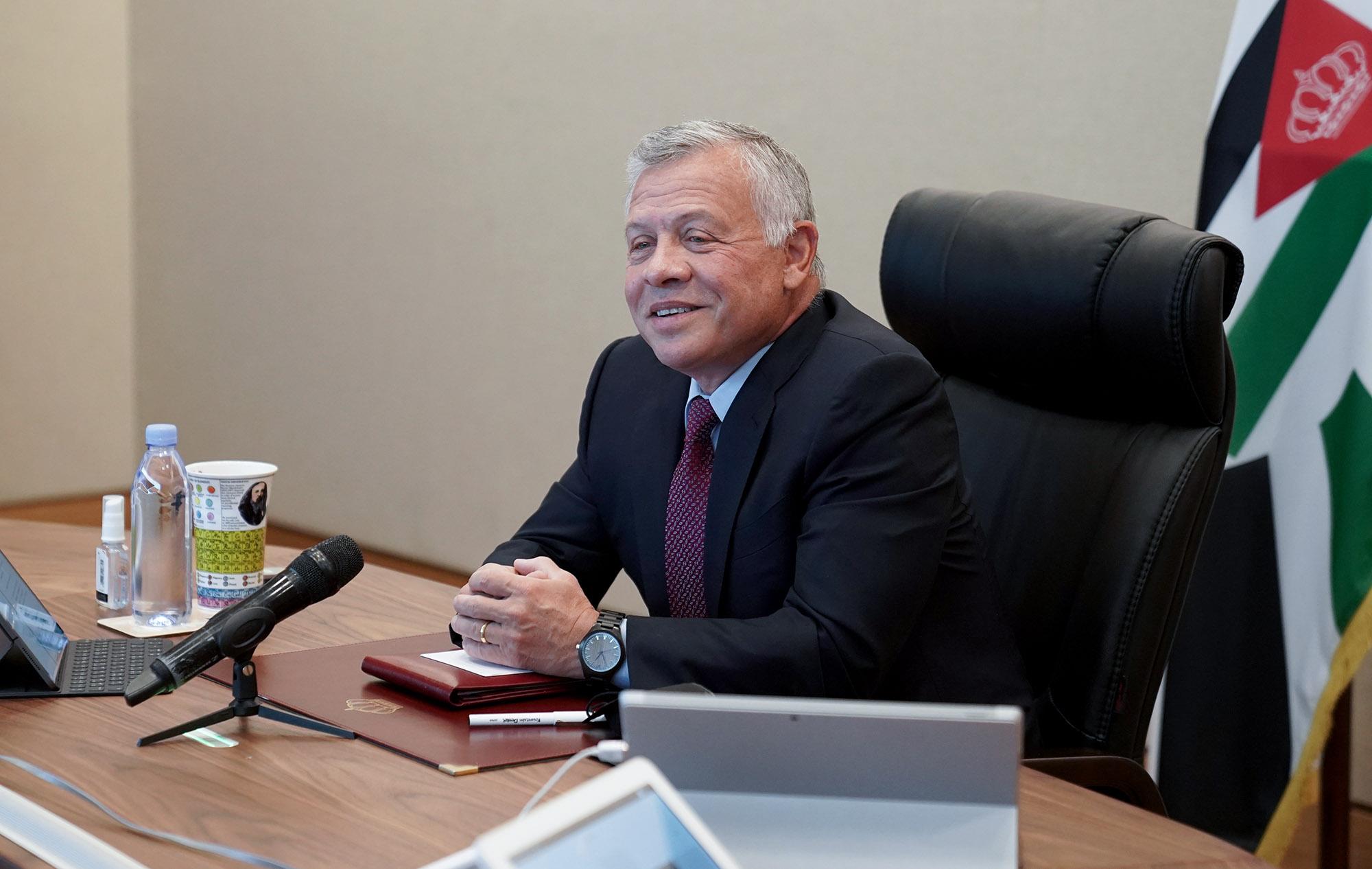 King joins GAM in marking Amman City Day, praises automation of all its services