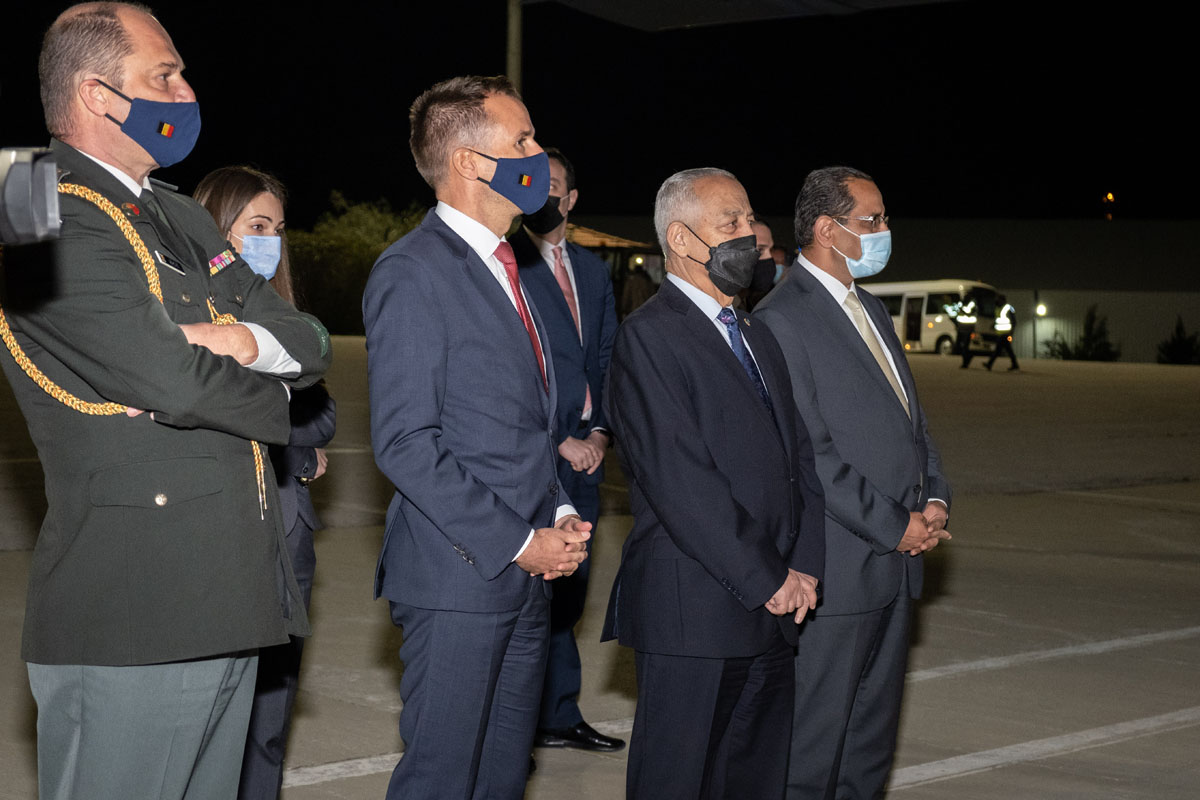 Belgian medical aid plane arrives to Jordan