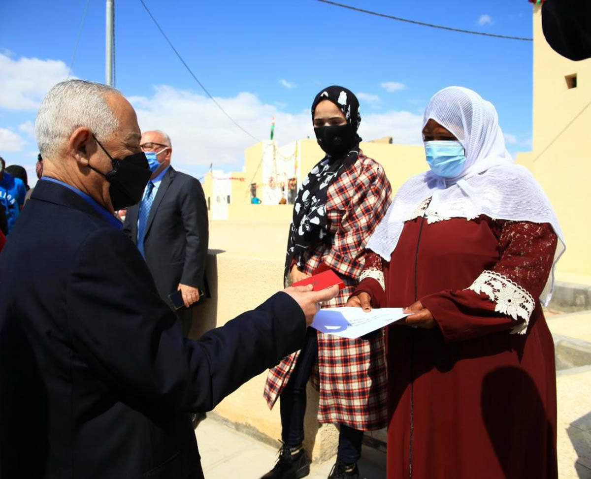 Eighteen families in Karak, Balqa receive homes under Royal initiative
