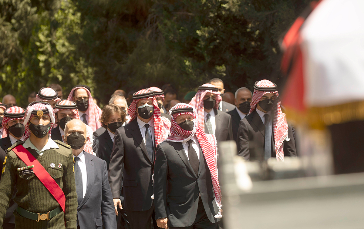 King participates in Prince Muhammed’s funeral service