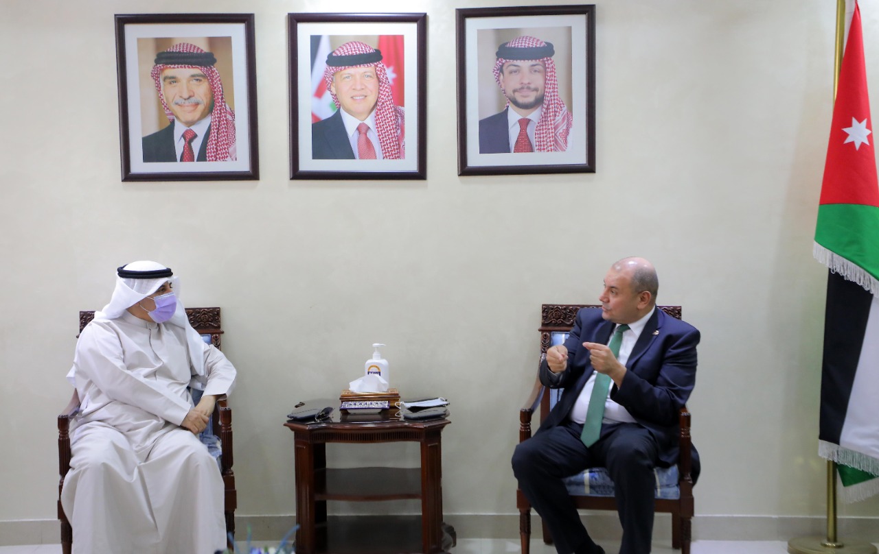 House speaker, Kuwaiti envoy discuss situation in Palestinian territories