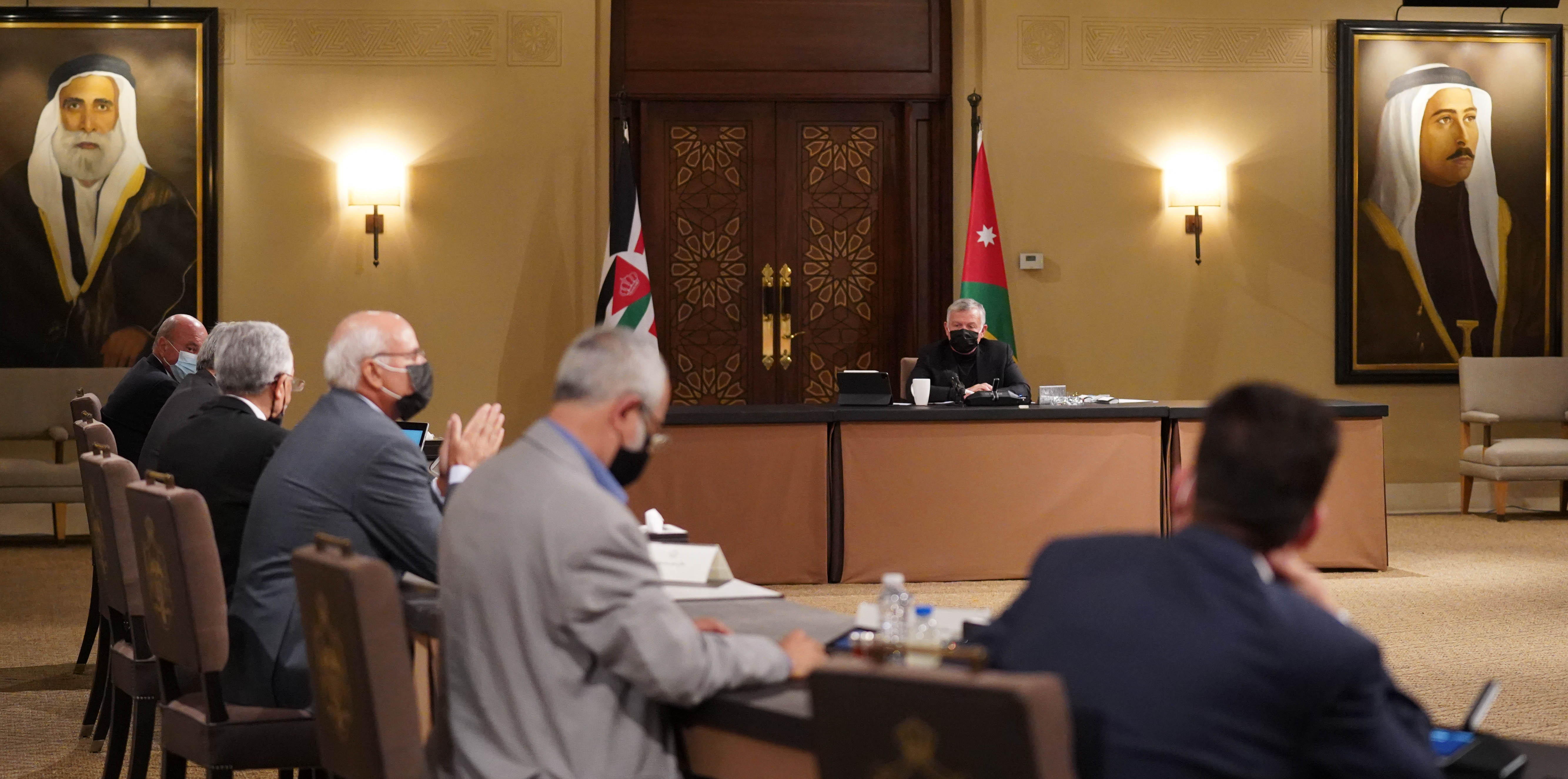 King calls for translating ceasefire into truce to push towards political solution that fulfils Palestinians’ legitimate rights