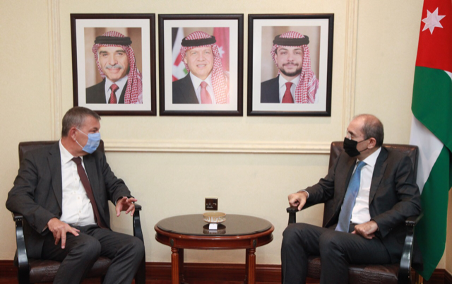 Jordan, UNRWA talk financial support for UN agency