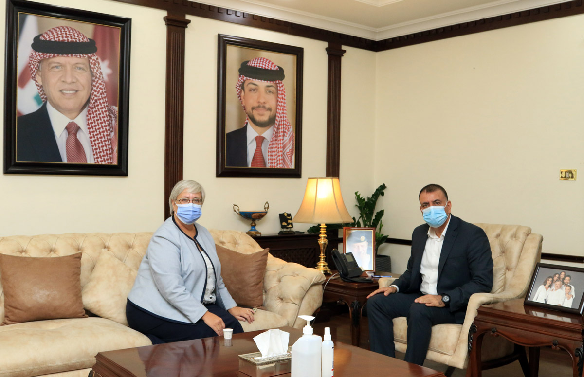 Interior minister, Canadian envoy talk security, humanitarian cooperation