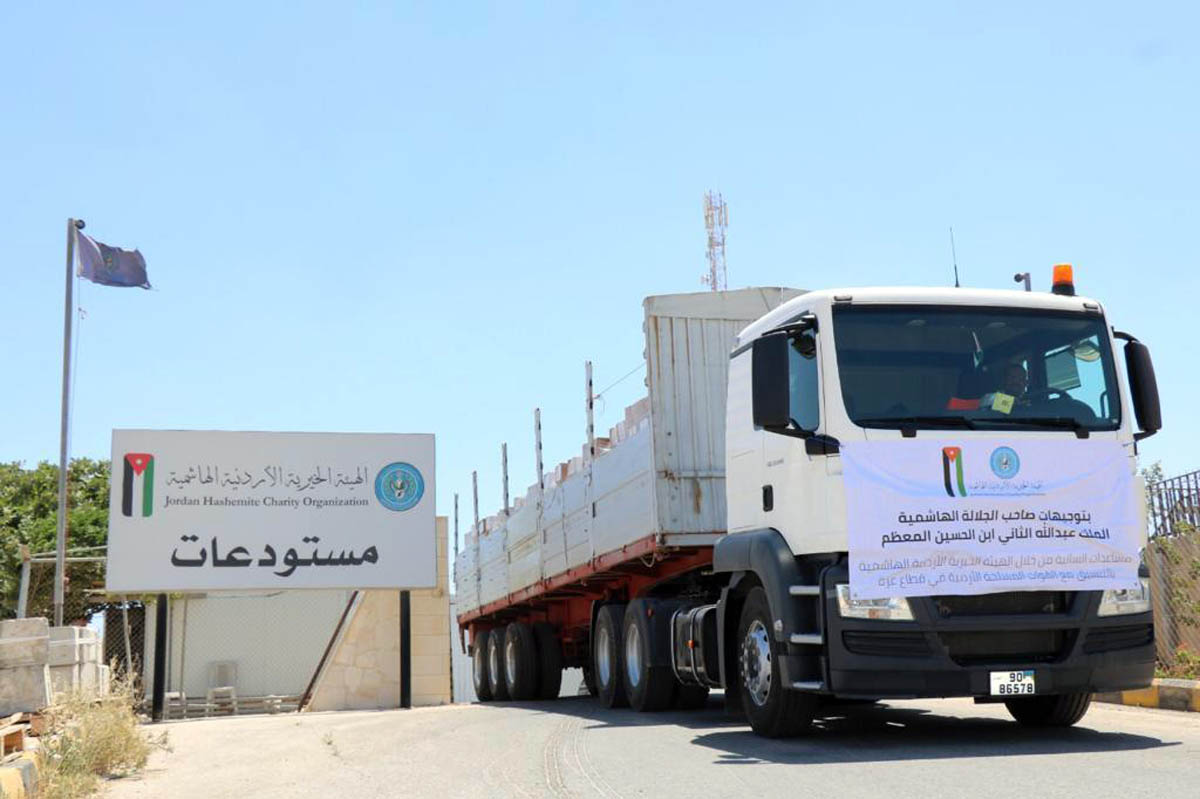 JHCO sends aid convoy to Gaza