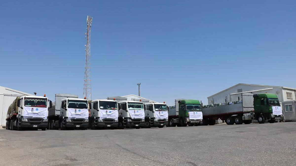 JHCO sends aid convoy to Gaza