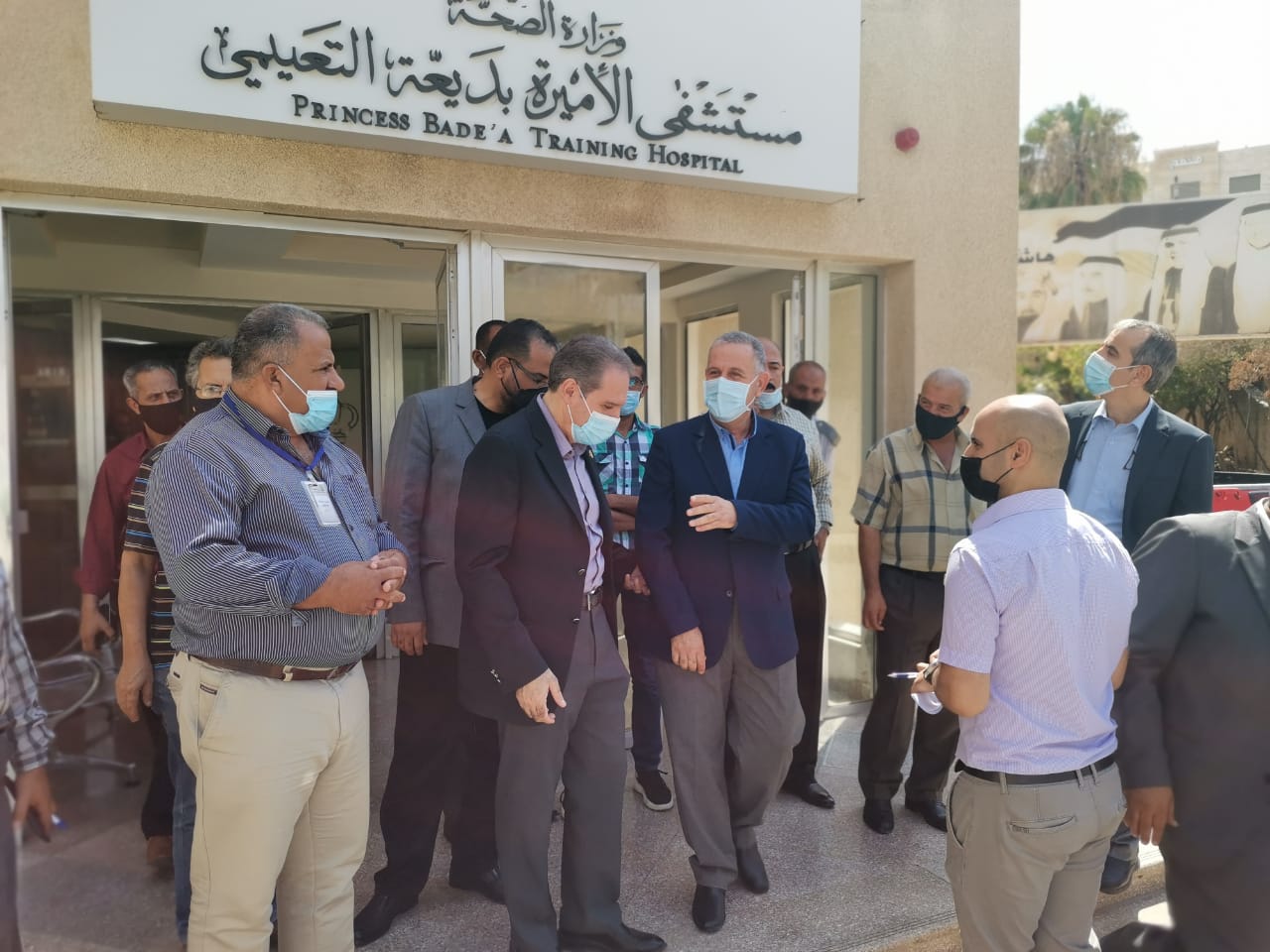 Health minister checks on healthcare services in Irbid's hospitals