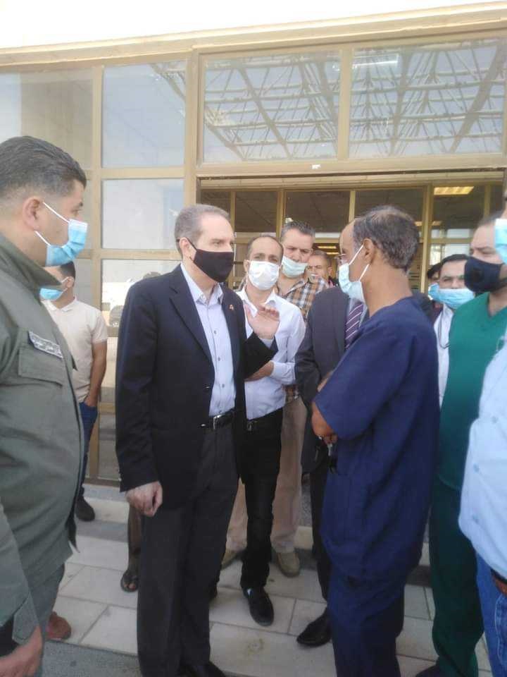 Health minister checks on healthcare services in Mafraq governorate