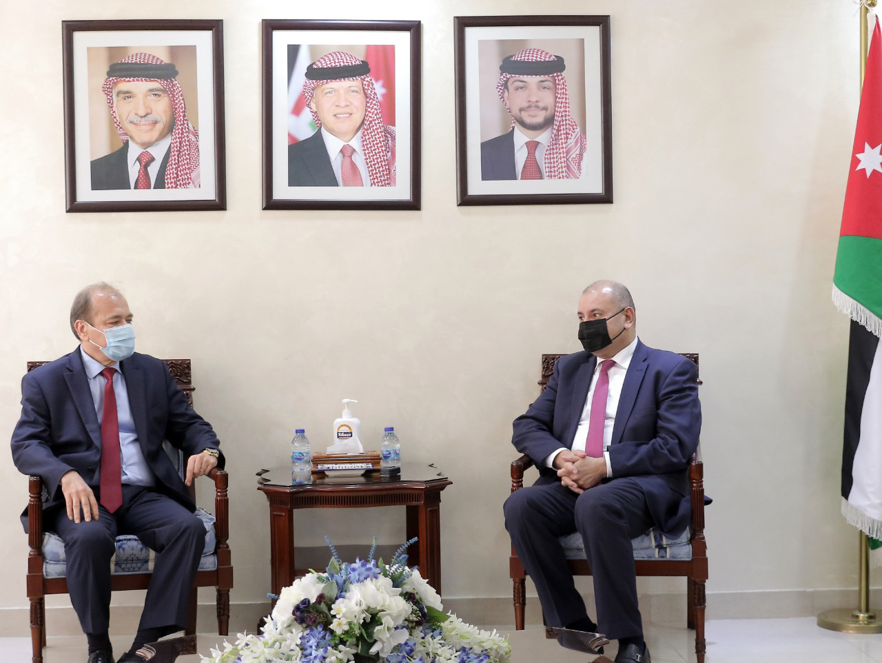 Parliament speaker meets with Syrian Chargé d'Affairs