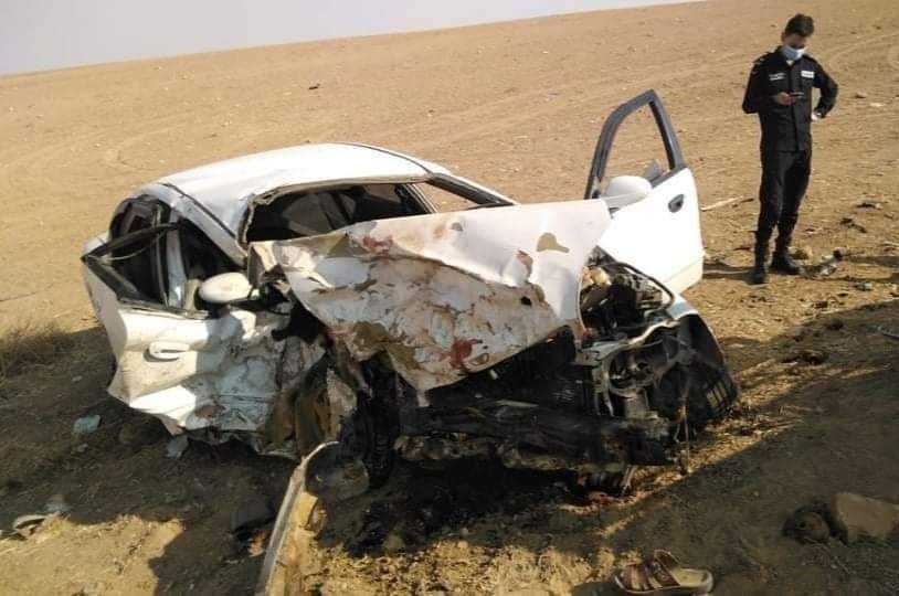 Two dead in car road accident in Karak