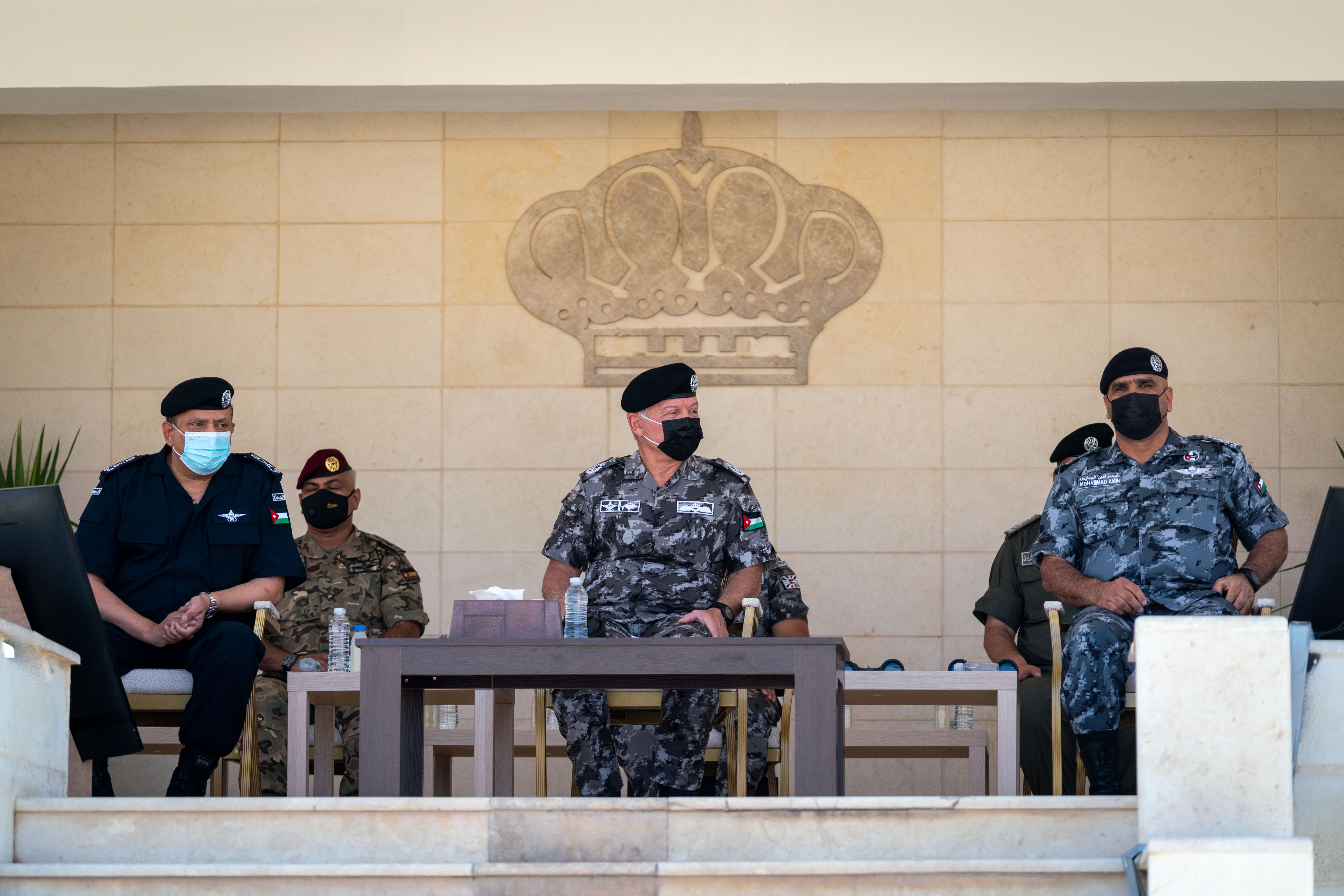 King attends PSD exercise